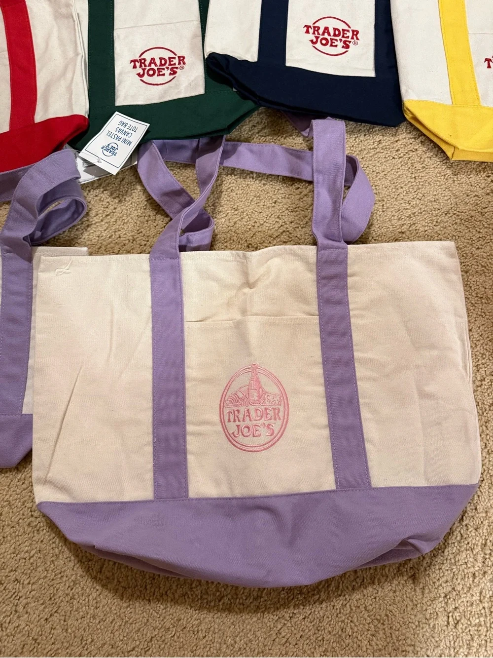 *NWT* Bundle of Trader Joe’s totes